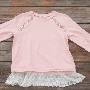 MONTEAU BEJEWELED SWEATER